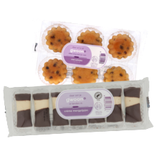 g'woon crème mergpijpjes of rozijnen stercakejes